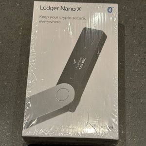 Ledger Nano X External Crypto Wallet NEW UNUSED